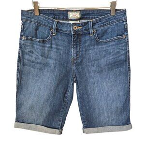 Levi's 545 Cuffed Bermuda Denim Jean Shorts
